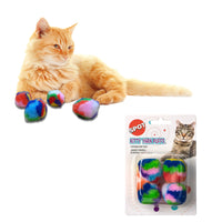 Thumbnail for SPOT Kitty Yarn Puffs Cat Toy -Woolen Yarn Balls Cat Toys with Catnip for Cats and Kittens to Bite, Swat, and Chase, Interactive Cat Toy, 4 Pieces