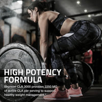 Thumbnail for Bronson CLA 3000 Extra High Potency Supports Healthy Weight Management Lean Muscle Mass Non-Stimulating Conjugated Linoleic Acid 300 Softgels
