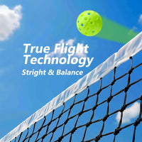 Thumbnail for Arewyt Pickleball Balls, 6 Pack 40 Holes Outdoor Pickleball Balls, High Visibility and Bounce, Durable Pickle Balls for All Style Pickleball Paddles & All Skill Levels, Neon Green