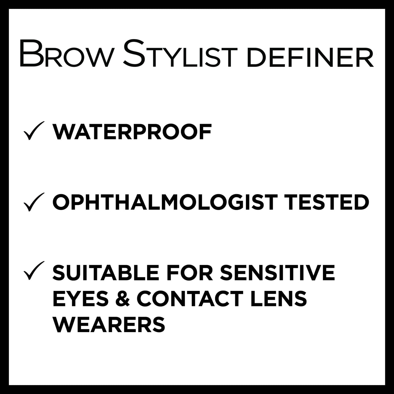 L'Oreal Paris Brow Stylist Definer Waterproof Eyebrow Pencil, Ultra-Fine Retractable Tip for Natural Hair-Like Strokes, Fills Sparse Brows, Dark Brunette, 0.003 oz (Pack of 1)