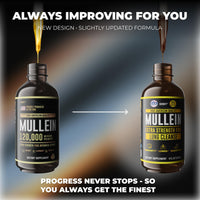 Thumbnail for HERBIFY Mullein Drops - Lung Cleanse - Leaf Extract - Powerful Mullein for Immune Support,Detox & Respiratory Support - Made in USA - Lung Cleanse for Smokers - 4 Oz