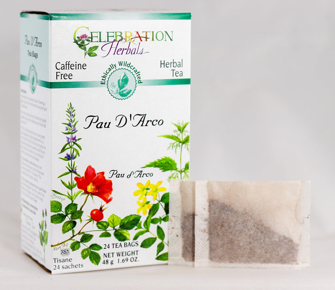 Celebration Herbals Pau D'Arco Tea Bags WC 24 Count