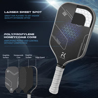 Thumbnail for Pickleball Paddles T700 Carbon Fiber Pickleball Paddles Set of 1 and 2 16mm Pickle Ball Rackets 1 and 2 Pack