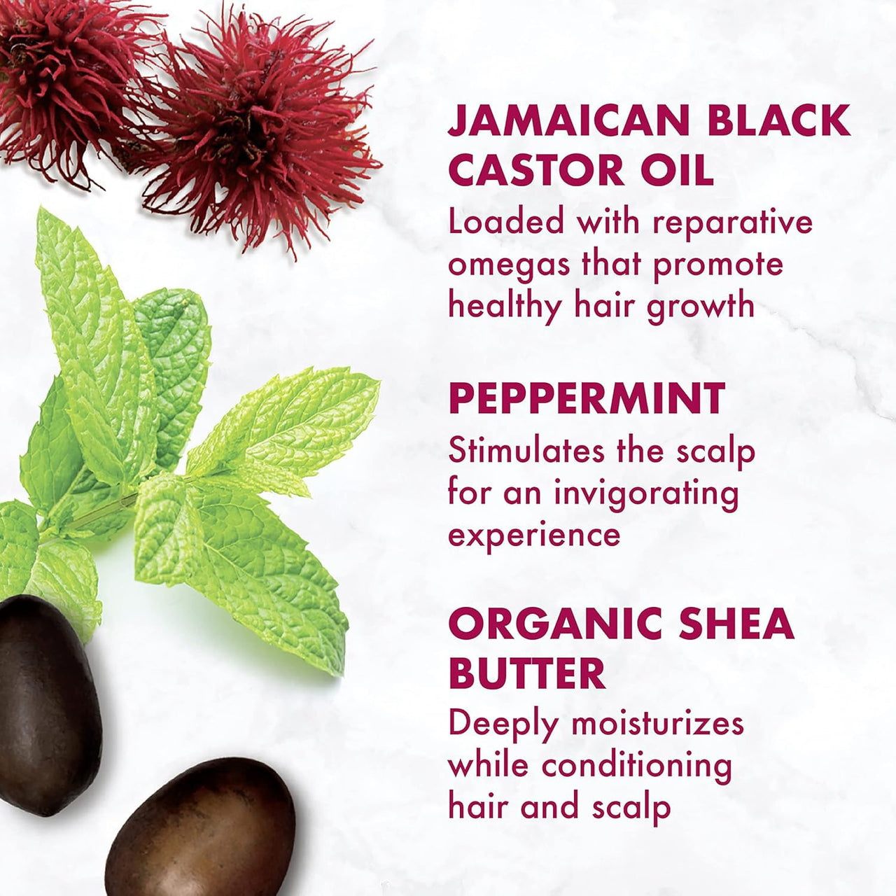 SheaMoisture Strengthen & Restore Conditioner, Travel-Size 3-Pack – Jamaican Black Castor Oil Deep Conditioner for Dry, Damaged Hair, 3.2 Oz Ea
