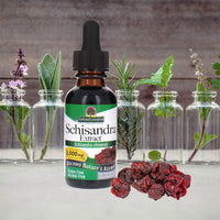 Thumbnail for Nature's Answer Schisandra Berry Extract - Alcohol Free, Gluten Free, Stress, Fatigue, Relaxing Support - Made in USA - Adrenal Support Supplements for Everyone