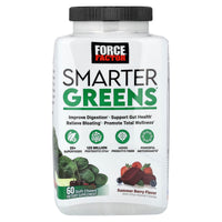 Thumbnail for Force Factor Smarter Greens Superfood Chews, Greens and Superfoods with Probiotics, Antioxidants, and Fiber, Greens Supplement to Support Digestion, Nitric Oxide, and Energy, 60 Soft Chews