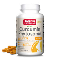 Thumbnail for Jarrow Formulas Curcumin Phytosome 500 mg - 60 Veggie Capsules - Formulated with Meriva - Antioxidant Support Supplement - Joint Health & Support - 60 Servings