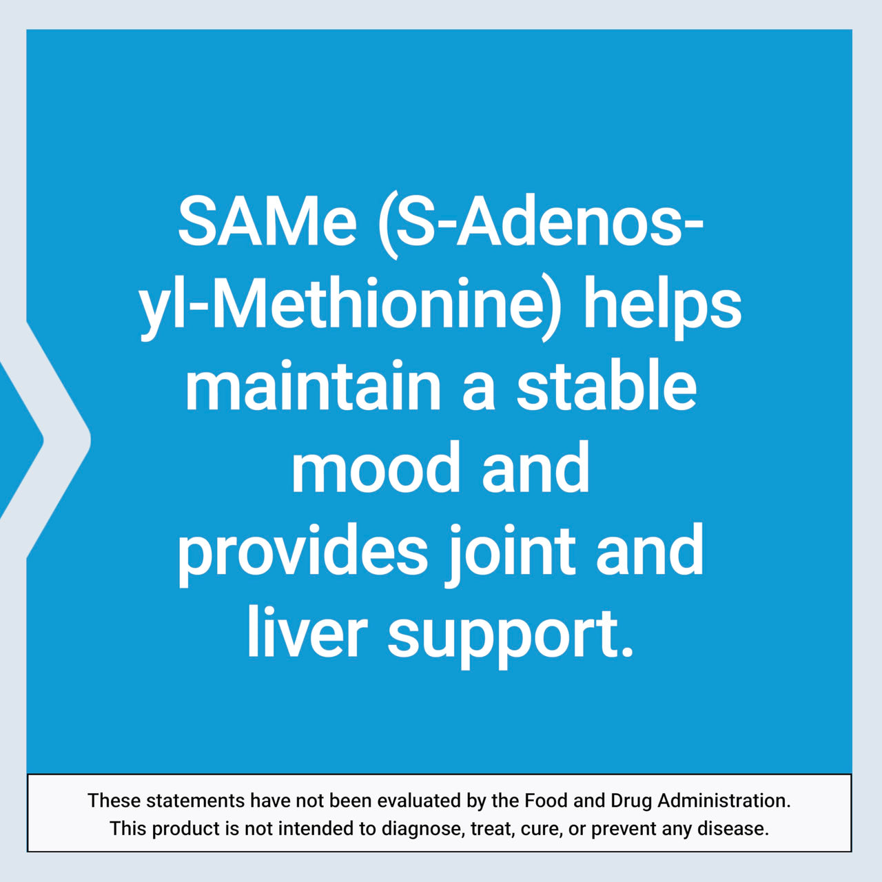 Life Extension Same, S-Adenosyl-Methionine, 400 mg, Best-Selling Mood Health, Liver Health and Joint Support Supplement, Non-GMO, Vegetarian, Gluten Free, 60 enteric-Coated Tablets