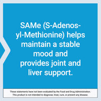 Thumbnail for Life Extension Same, S-Adenosyl-Methionine, 400 mg, Best-Selling Mood Health, Liver Health and Joint Support Supplement, Non-GMO, Vegetarian, Gluten Free, 60 enteric-Coated Tablets