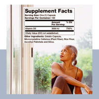 Thumbnail for Olympian Labs Vitamin D3 3000 Iu 100 Capsules Supporting Strong Bones