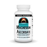 Thumbnail for Source Naturals Magnesium Ascorbate Crystals - Non-Acidic Vitamin C - 8 Ounce Powder