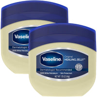 Thumbnail for Vaseline Petroleum Jelly Travel-Size 2-Pack – Hypoallergenic Skin Protectant, Unscented Healing Ointment for Beauty & Personal Care, 1.75 Oz Ea