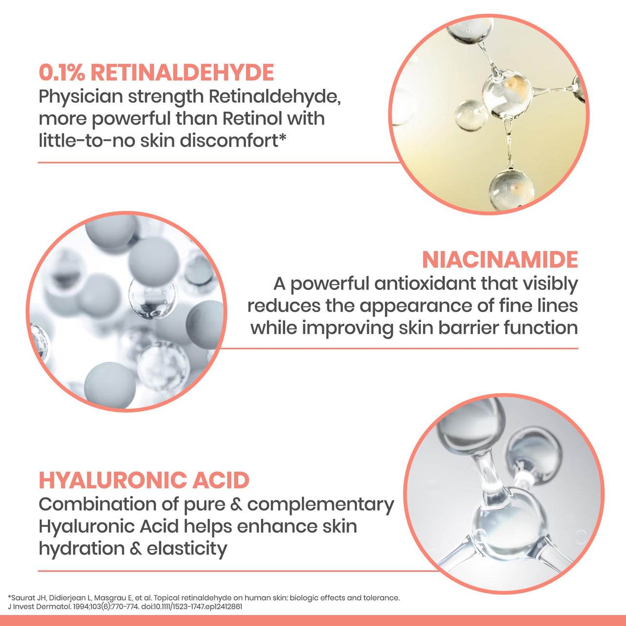 Avène Retrinal 0.05% Intensive Multi-Corrective Cream, Retinal Face Cream Formulated with Retinaldehyde, Niacinamide & Hyaluronic Acid, Anti-aging Cream Visibly Reduces Wrinkles & Fine Lines, 1 Fl Oz