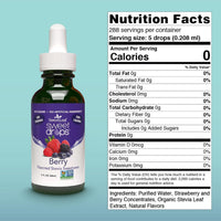 Thumbnail for SweetLeaf Sweet Drops - Flavored Stevia Liquid Sweetener, Organic Stevia Extract, Zero Calories, Gluten Free, Keto Friendly, Non GMO, Natural Flavors, Sugar Alternative - Berry, 2 Fl Oz (Pack of 2)