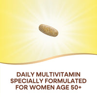 Thumbnail for Nature’s Way Alive! Ultra Potency Multivitamin for Women 50 Plus, Complete High Potency Formula with Vitamin D3, C, E, Methylated B12, Supports, Heart, Brain, and Bone Health*, 60 Tablets