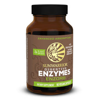 Thumbnail for Sunwarrior Digestive Enzymes Probiotic | Plant Based & Vegan with Spore Based Probiotic Essential Supplements to Support Optimal Health for Men & Women Digestive Enzyme Supplements | Enzorb