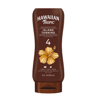 Thumbnail for Hawaiian Tropic Sunscreen Protective Dark Tannning Sun Care Sunscreen Lotion, Cocoa Butter - SPF 4, 8 Ounce