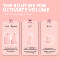 Thumbnail for MONDAY HAIRCARE Volume Shampoo + Conditioner Set (2 Count) 12 oz. For Thin, Fine, and Oily Hair Made with Coconut Oil, Ginger Extract, and Vitamin E 100% Recyclable Bottle
