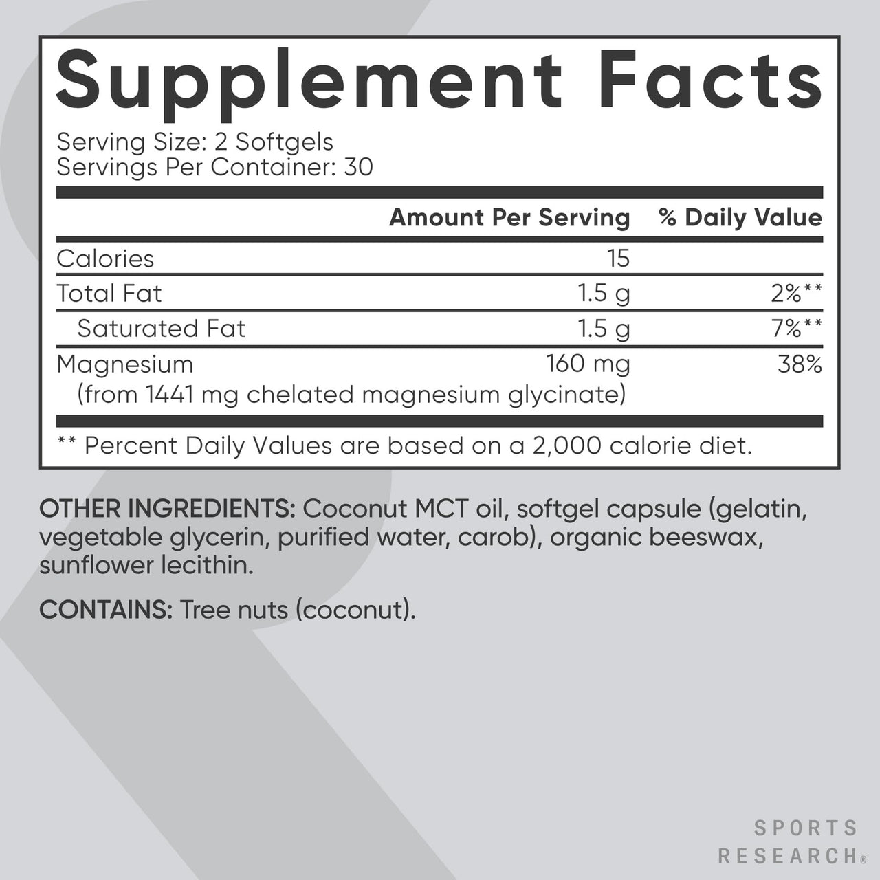 Sports Research® Sleep Pack - Magnesium Glycinate 160mg & Double Strength L-Theanine Supplement 200 mg