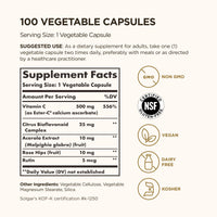 Thumbnail for Solgar Ester-C Plus 500 mg Vitamin C (Ascorbate Complex), 100 Vegetable Capsules - Gentle & Non Acidic - Antioxidant & Immune Support - Non GMO, Vegan, Gluten-Free, Kosher - 100 Servings