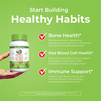 Thumbnail for MaryRuth Organics Vegan Vitamin D3 + Vitamin B12 Gummies | 2 Month Supply | Supports Bone Health | Immune Support Supplement | Energy Supplements | Methyl B12 Vegan Non-GMO Gluten Free | 60 Servings