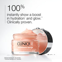 Thumbnail for Clinique Moisture Surge 100H Auto-Replenishing Hydrator Oil Free Face Moisturizer | With Hyaluronic Acid, Aloe Bioferment and Vitamins C + E | Hydrating + Moisturizing, Mini Travel Size, 0.5 Fl Oz