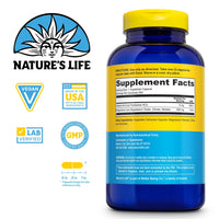 Thumbnail for Natures Life Renewing Magnesium 500 mg - Citrate, Malate, Oxide Plus Vitamin B-6 - Muscles and Nerves Support - Lab Verified (250 Servings, 250 VegCaps)