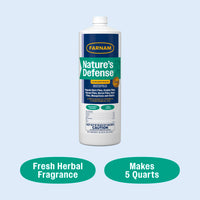 Thumbnail for Farnam Nature’s Defense Concentrate, Water-Based Botanical Fly Repellent Spray for Horses, Ideal for Sensitive Skin, 32 oz