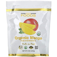 Thumbnail for Organic Dried Mango Slices, Ready to Eat, USDA Certified Organic, No Preservatives, No Added Flavors, 8 oz (227 g)