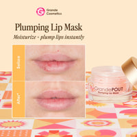 Thumbnail for Grande Cosmetics GrandePOUT Plumping Lip Mask - for Hydrated, Fuller-Looking Lips - Berry Mojito (0.53 oz)