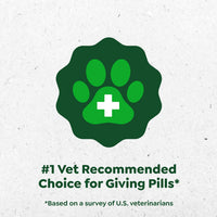 Thumbnail for Greenies Pill Pockets for Dogs Large Size, Dog Treat Pouch for Capsule Medication, Peanut Butter Flavor, (6) 7.9 oz. Pouches