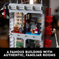 Thumbnail for LEGO Marvel Spider-Man Daily Bugle Building Sets for Adults - Display as Office or Book Shelf Decor - Gifts for Christmas - 25 Minifigures - 76178