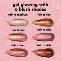 Thumbnail for e.l.f. Halo Glow Blush Beauty Wand, Liquid Blush Wand For Radiant, Flushed Cheeks, Infused With Squalane, Vegan & Cruelty-free, Rosé You Slay