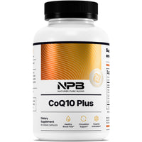 Thumbnail for Nature's Pure Blend CoQ10 Plus – Antioxidant Formula with Arjuna & Shankhpushpi – CoQ10 Ubiquinol for Circulation, Blood Flow & Energy – Coenzyme Q10 Supplement for Immune System – 60 Capsules