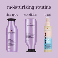 Thumbnail for Pureology Hydrate Shampoo & Conditioner Set - For Dry or Color-Treated Hair, Intense Hydration & Softness, With Rose Extract & Green Tea, Vegan & Sulfate-Free, 9 Fl Oz