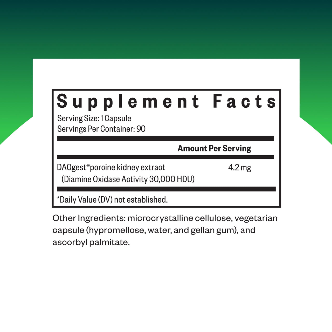 Seeking Health DAO Enzyme - Formerly Histamine Digest, DAO Enzyme Supplement for Histamine Food Intolerance, Supports Digestive Health, Upset Stomach (90 Capsules)*