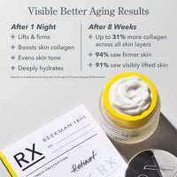 Thumbnail for Beekman 1802 Milk RX Advanced Better Aging Collagen Moisturizer Face Cream – 4X Retinol Alternative with Goat Milk Exosomes & Polypeptide, Firming Cream, 1.69 fl oz