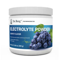 Thumbnail for Dr. Berg Zero Sugar Hydration Keto Electrolyte Powder - Enhanced w/ 1000 mg of Potassium & Real Pink Himalayan Salt (NOT Table Salt) - Grape Flavor Hydration Drink Mix Supplement - 50 Servings