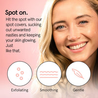 Thumbnail for grace & stella Pimple Patches for Face - Fast Acting Hydrocolloid Acne Patch That Absorb Gunk, Flatten Breakouts - Zit Stickers for Clear Skin - Dermatologist-Tested, Vegan (Invisible, 72 Count)