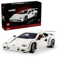 Thumbnail for LEGO Icons Lamborghini Countach 5000 Quattrovalvole Model Car Kit - Collectible Building Set for Adults, Ages 18+ - Detailed Lamborghini Car Kit with Scissor Doors, V12 Engine, and More - 10337