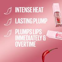 Thumbnail for MAYBELLINE Lifter Gloss Lifter Plump, Plumping Lip Gloss with Chili Pepper and 5% Maxi-Lip, Pink Sting, Sheer Bubblegum Pink, 1 Count