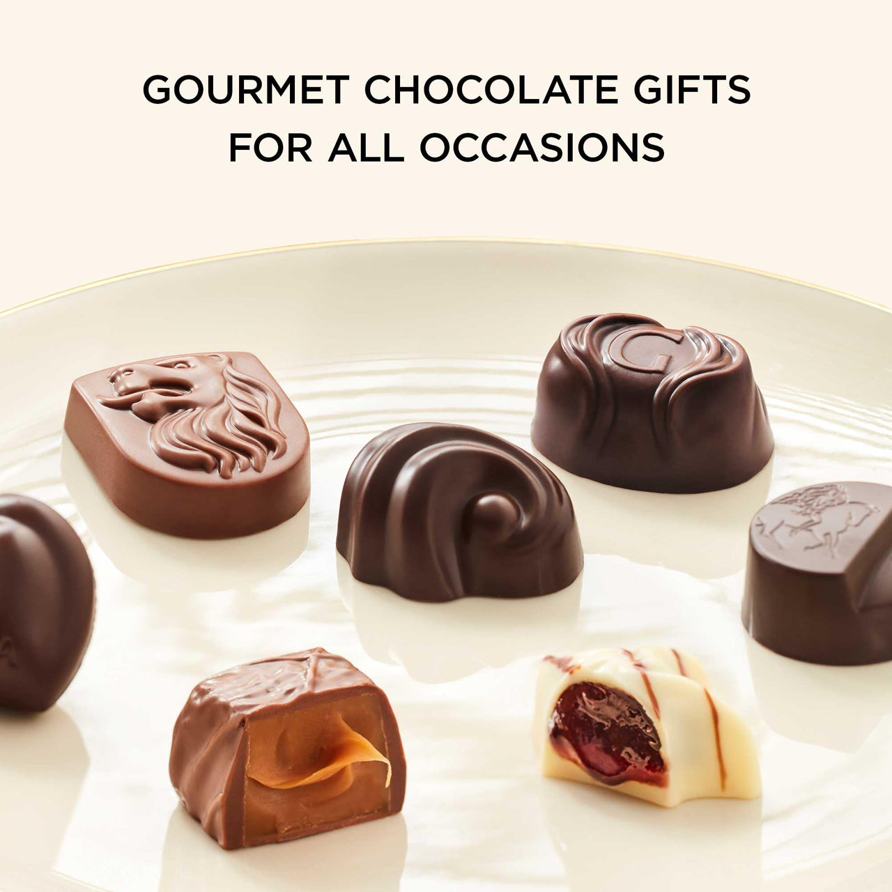 Godiva Chocolatier Gourmet Chocolate Gift Box – 18-Piece Assorted Chocolates for Birthday, Anniversary, Congratulations,– Dark Chocolate Candy Assortment with Praline, Caramel, Ganache