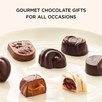 Thumbnail for Godiva Chocolatier Gold Ribbon 9-Piece Assorted Chocolate Gift Box – Gourmet Chocolate Candy Variety Pack – Dark Caramel, Milk Chocolate, Nuts– Gift Basket for Congratulations, Birthday and Anniversary