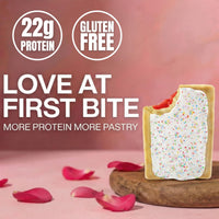 Thumbnail for Legendary Foods 22g Protein Pastry 0g Added Sugar, Low Carb, Gluten Conscious, Keto Snack, Ideal for Glucose Management, Includes Whey Protein Isolate, 8 Pack Frosted Strawberry