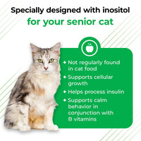 Thumbnail for VetriScience Senior 27+ Active Health Chews, Nu Cat Daily Multivitamin for Senior Cats, Balanced Vitamins, Minerals and Antioxidants, Healthy Aging and Wellness Support, Fish, 30 Count