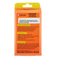 Thumbnail for Nail-Aid Ceramide Extreme Thickener - Nail Strengthener - Ridge-Free, Long-Wear Shine Finish - Clear, 0.55 Fluid Ounce