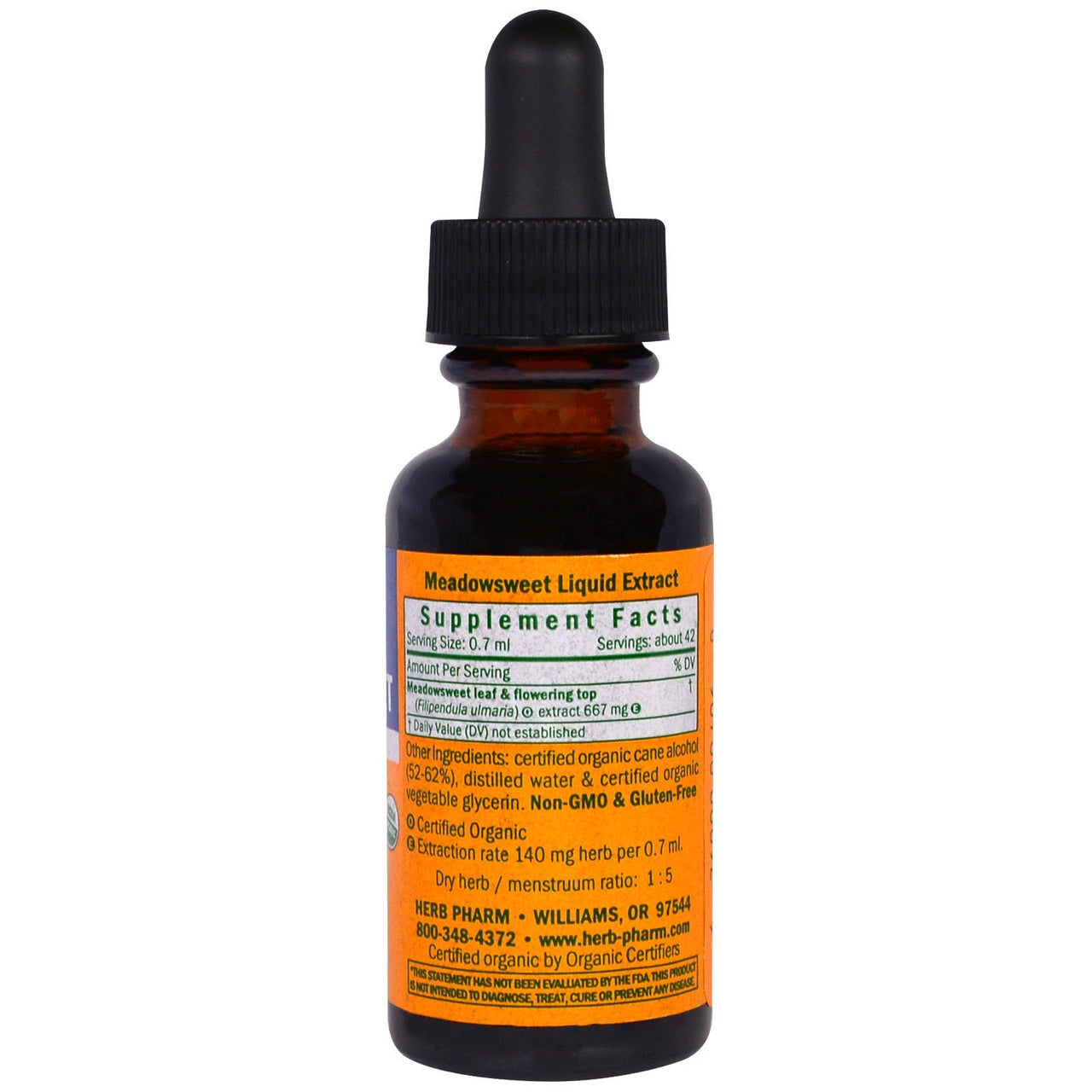 Herb Pharm Dropper Meadowsweet - 1 fl oz