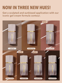 Thumbnail for SHEGLAM Sun Sculpt Liquid Contour Stick Long Lasting Cream Bronzer Makeup-Warm Honey