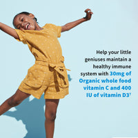 Thumbnail for Garden of Life Dr. Formulated Probiotics Organic Kids+ Plus Vitamin C & D - Berry Cherry - Gluten, Dairy & Soy Free Immune & Digestive Health Supplement, No Added Sugar, 30 Chewables (Shelf Stable)