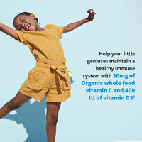 Thumbnail for Garden of Life Dr. Formulated Probiotics Organic Kids+ plus Vitamin C & D - Berry Cherry - Gluten, Dairy & Soy Free Immune & Digestive Health Supplement, No Added Sugar, 30 Chewables (Shelf Stable)